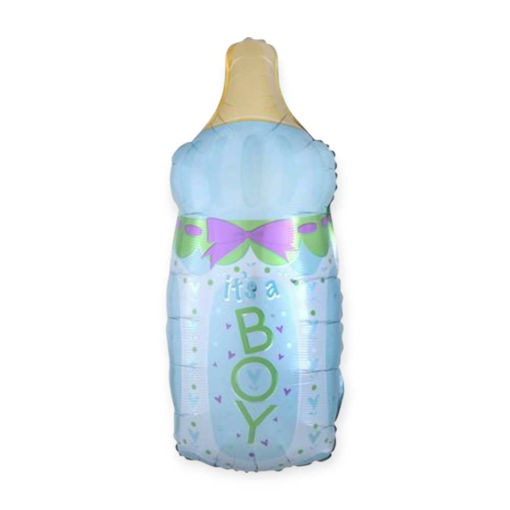 Picture of BABY BOTTLE ITS A BOY FOIL BALLOON SUPERSHAPE